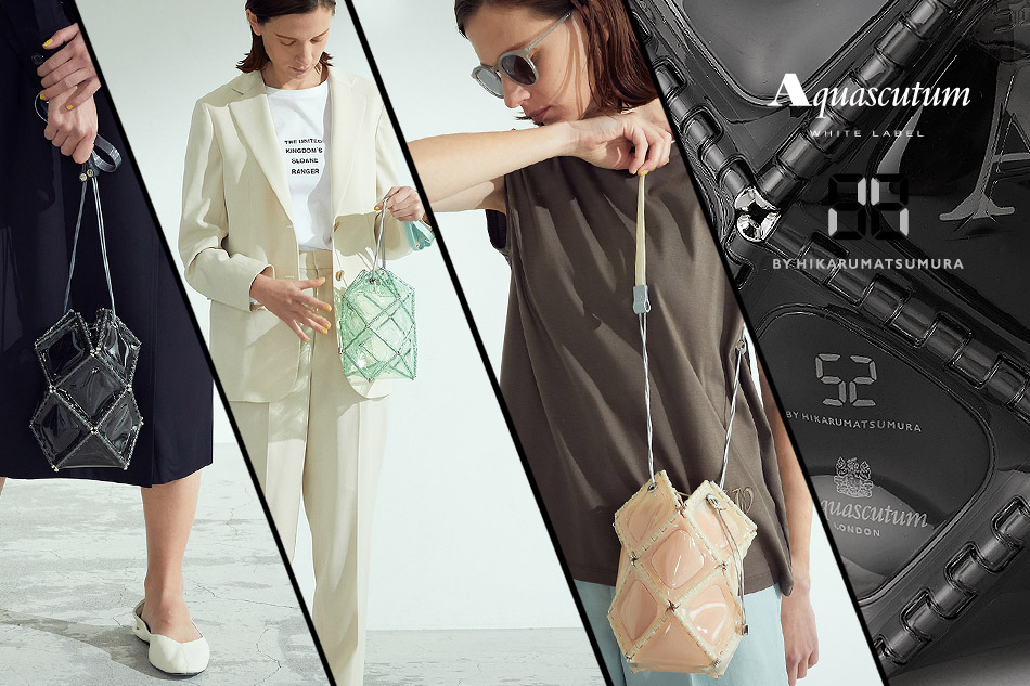 52 BY HIKARUMATSUMURA COLLABORATION BAG | BLOG | Aquascutum アクア