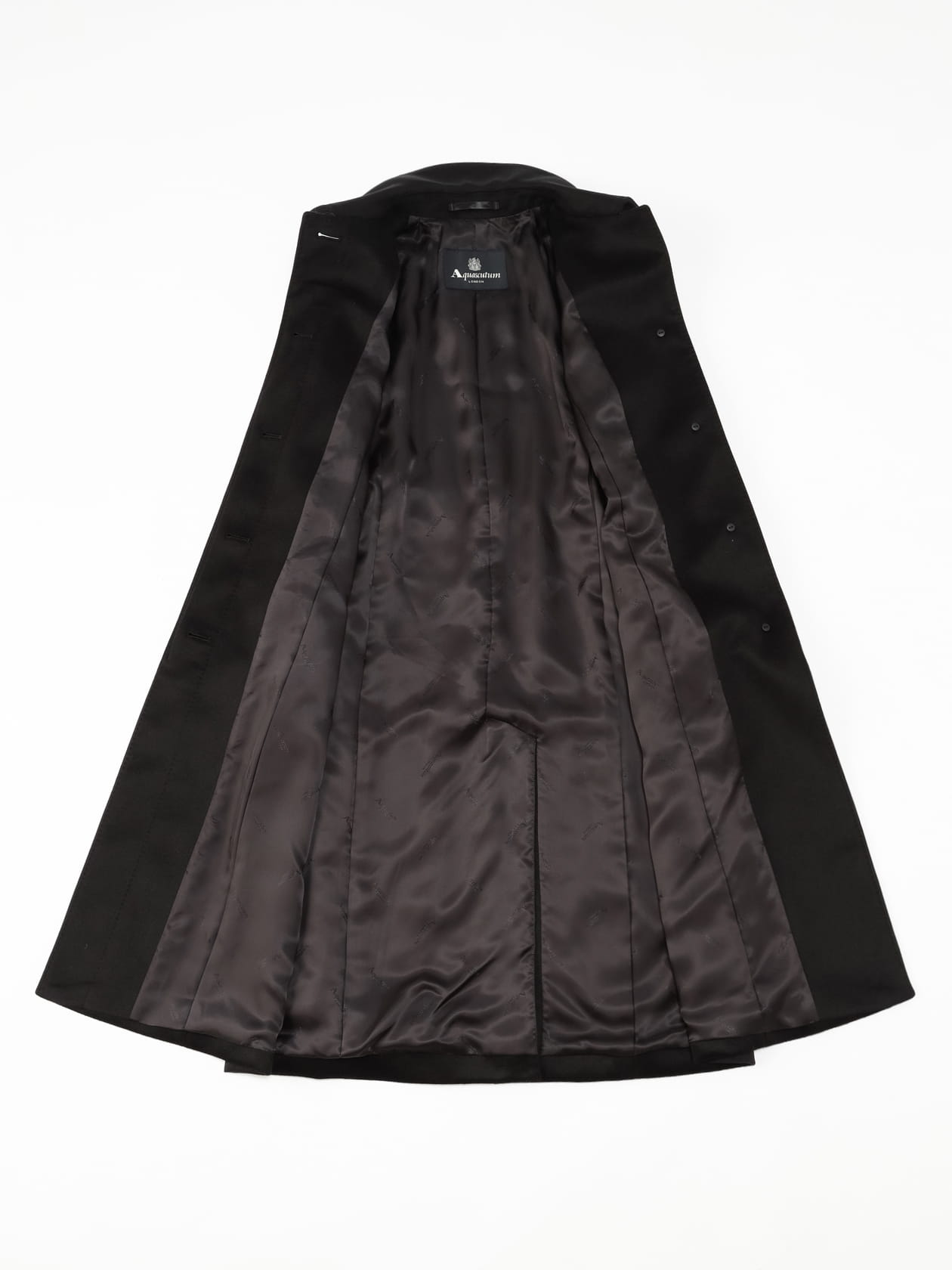 ピュアカシミヤ ステンカラーコート