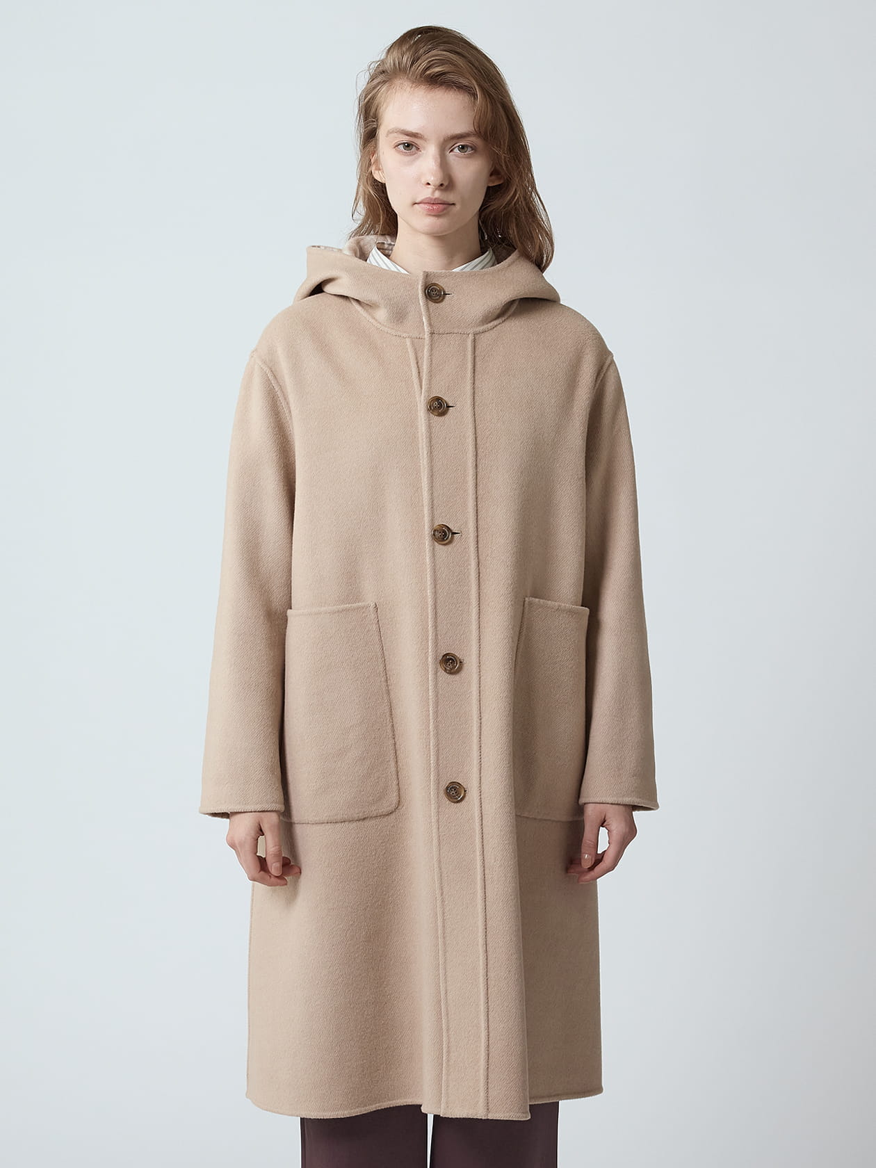 リバーシブルダッフルコート