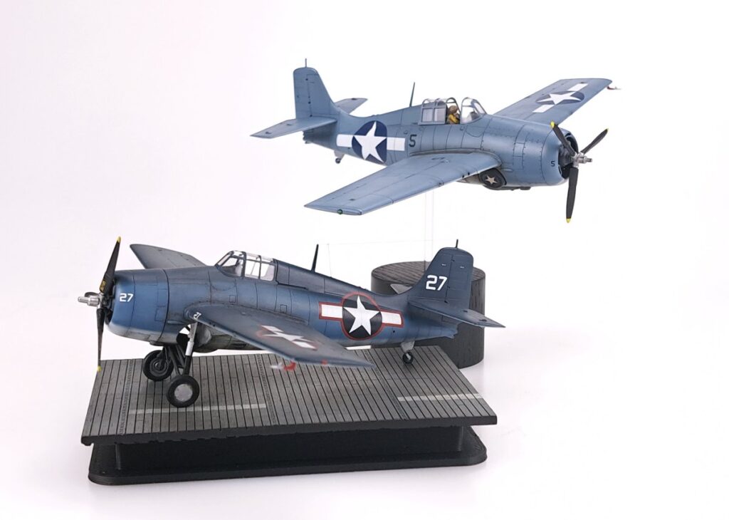 USN f4 F-4 Wildcat W /キャリアデッキ1/72 未組立 USN f4 F-4 Wildcat