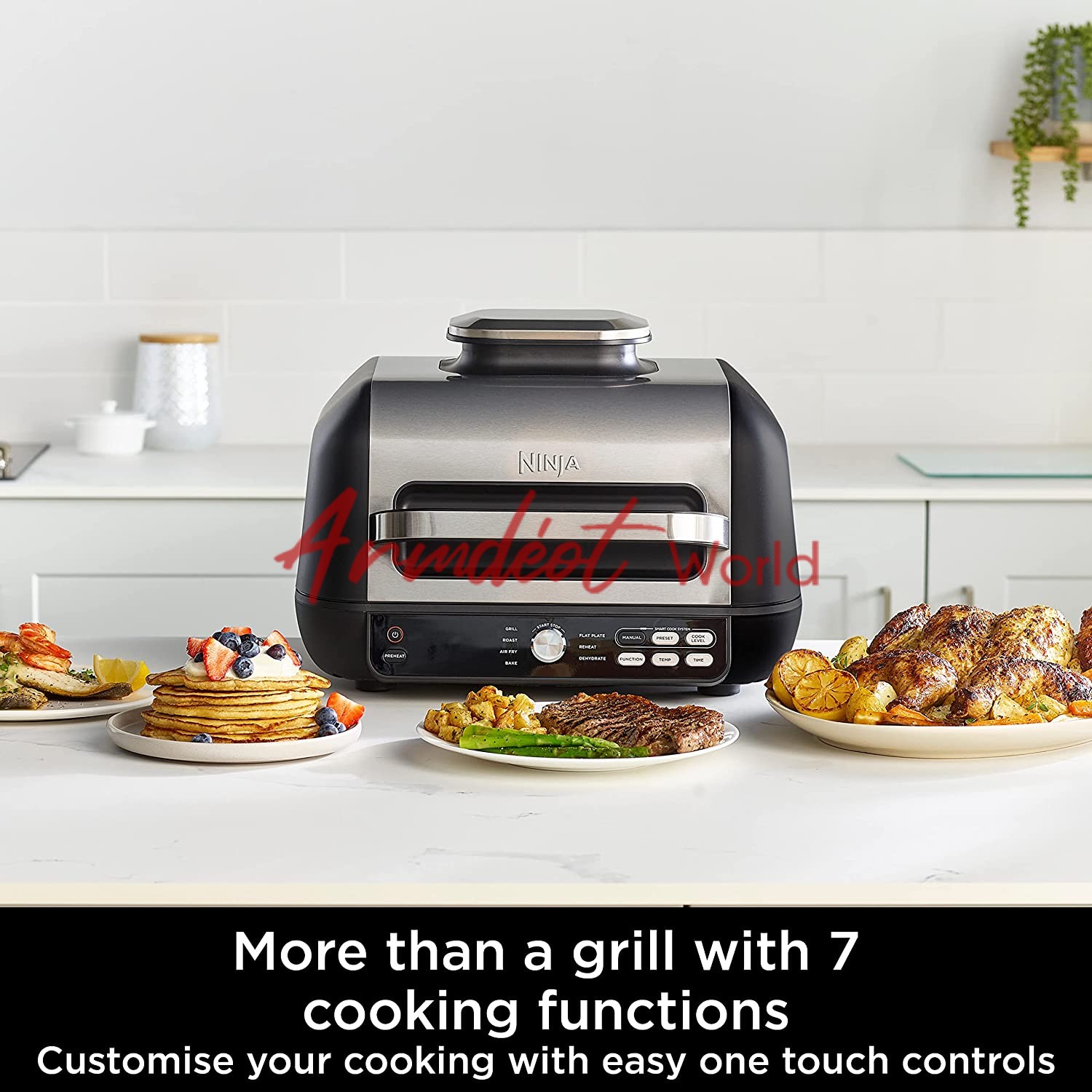 Ninja Foodi MAX PRO Health Grill & Air Fryer – Armdeot Interiors