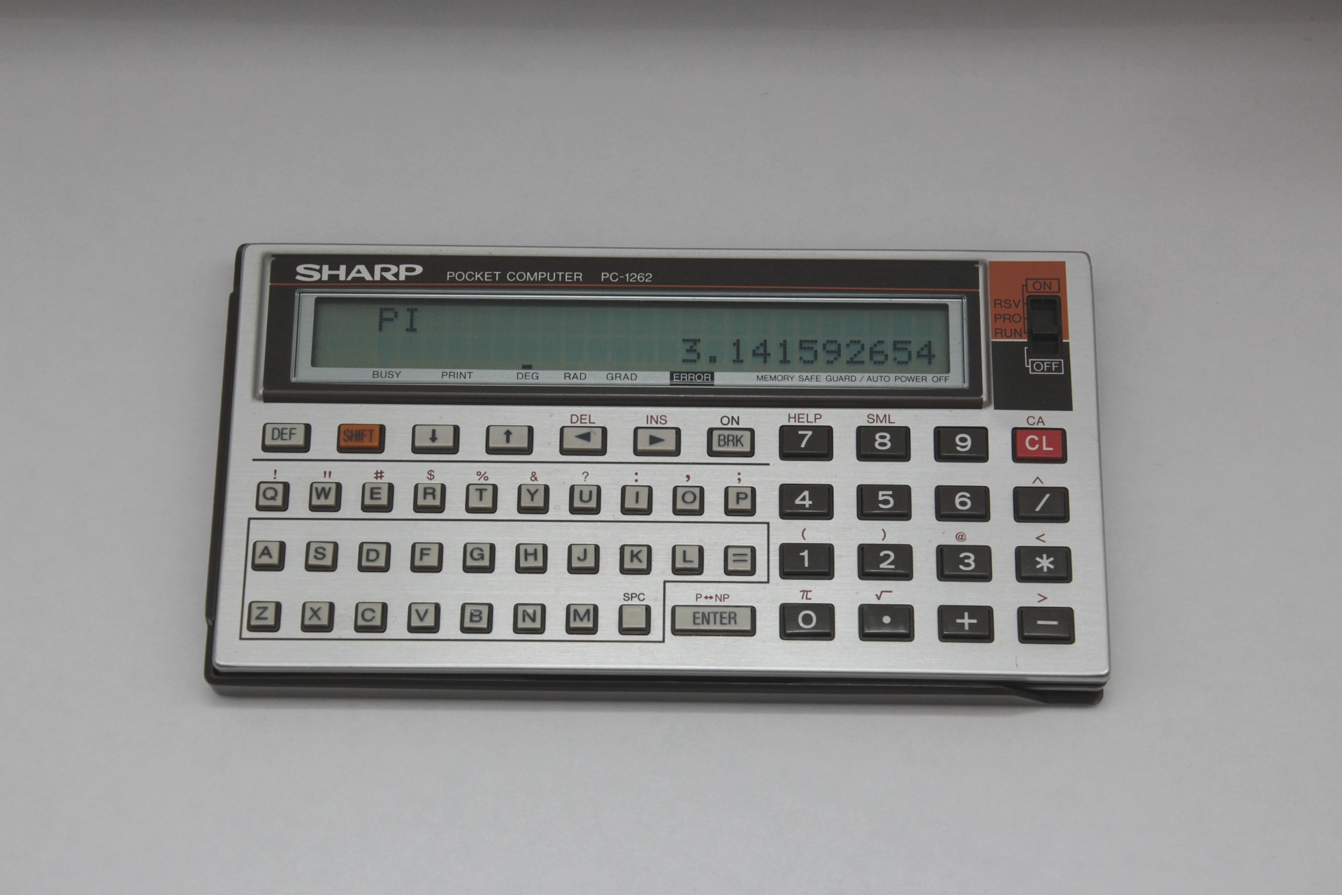 Sharp PC-1262 | Arno Welzel