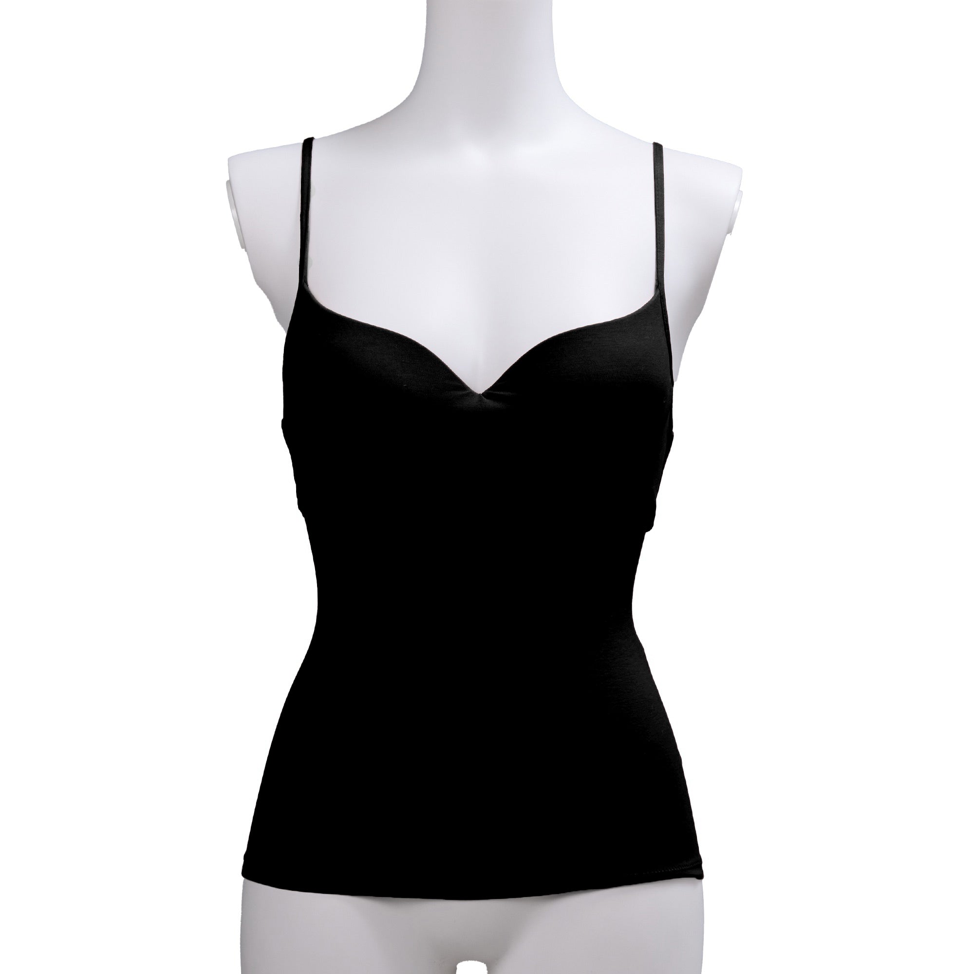 AROMATIQUE CASUCA ブラックキャミソール AROMATIQUE CASUCA ブラック