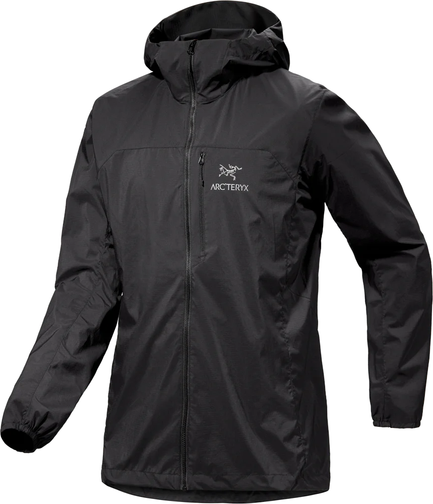 Arc'teryx Men's Lightweight Squamish Hoody Black – Black – Arc