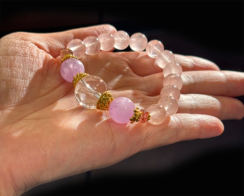 LRM 夢幻品質 光纏いし女神の聖石 幻のレインボーヒマラヤローズ