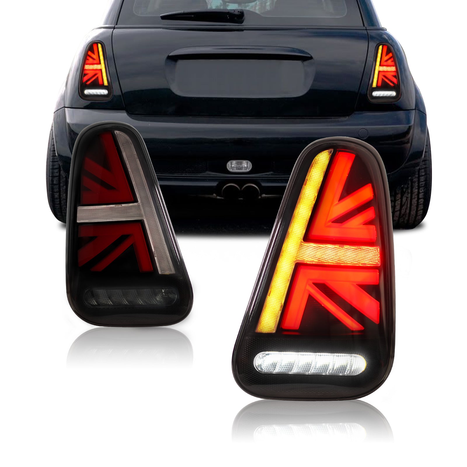 Led Taillights for Mini Cooper R50 R52 R53 2001-2008 Hatchback