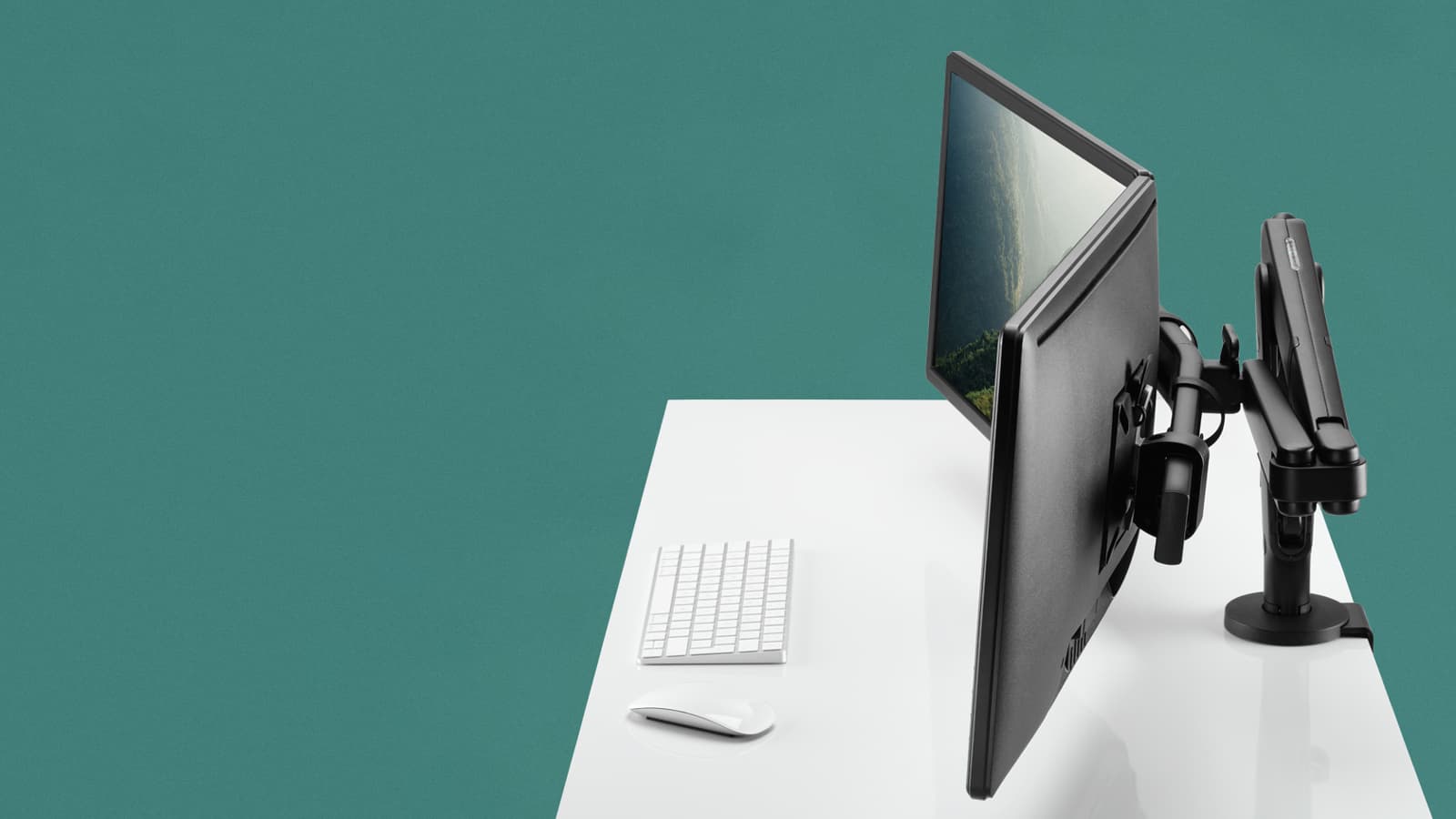 Ollin Dual Mount モニターアーム - CBS（Colebrook Bosson Saunders