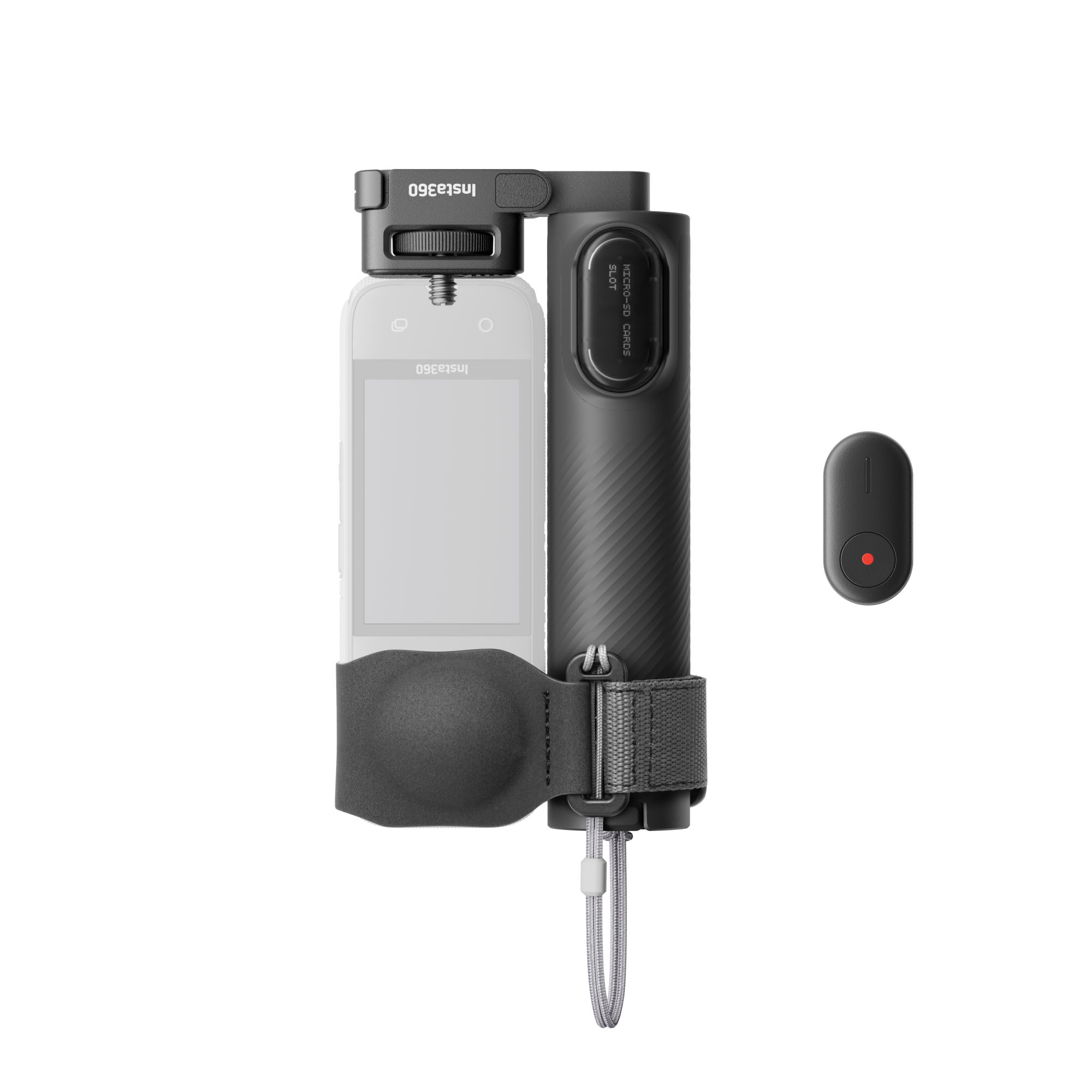 Insta360 折りたたみ式内蔵三脚付き自撮り棒リモコンキット（1/4インチ