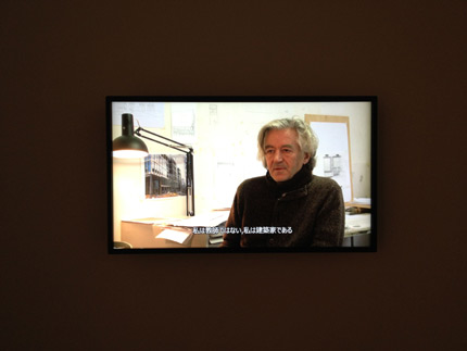 ペーター・メルクリのETHでのスタジオの学生作品などを紹介している