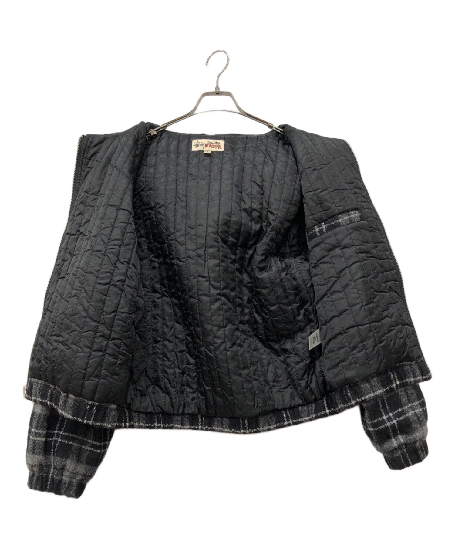 Pre-owned] stussy WORK JACKET WOOL PLAID 115811 – Archive Factory