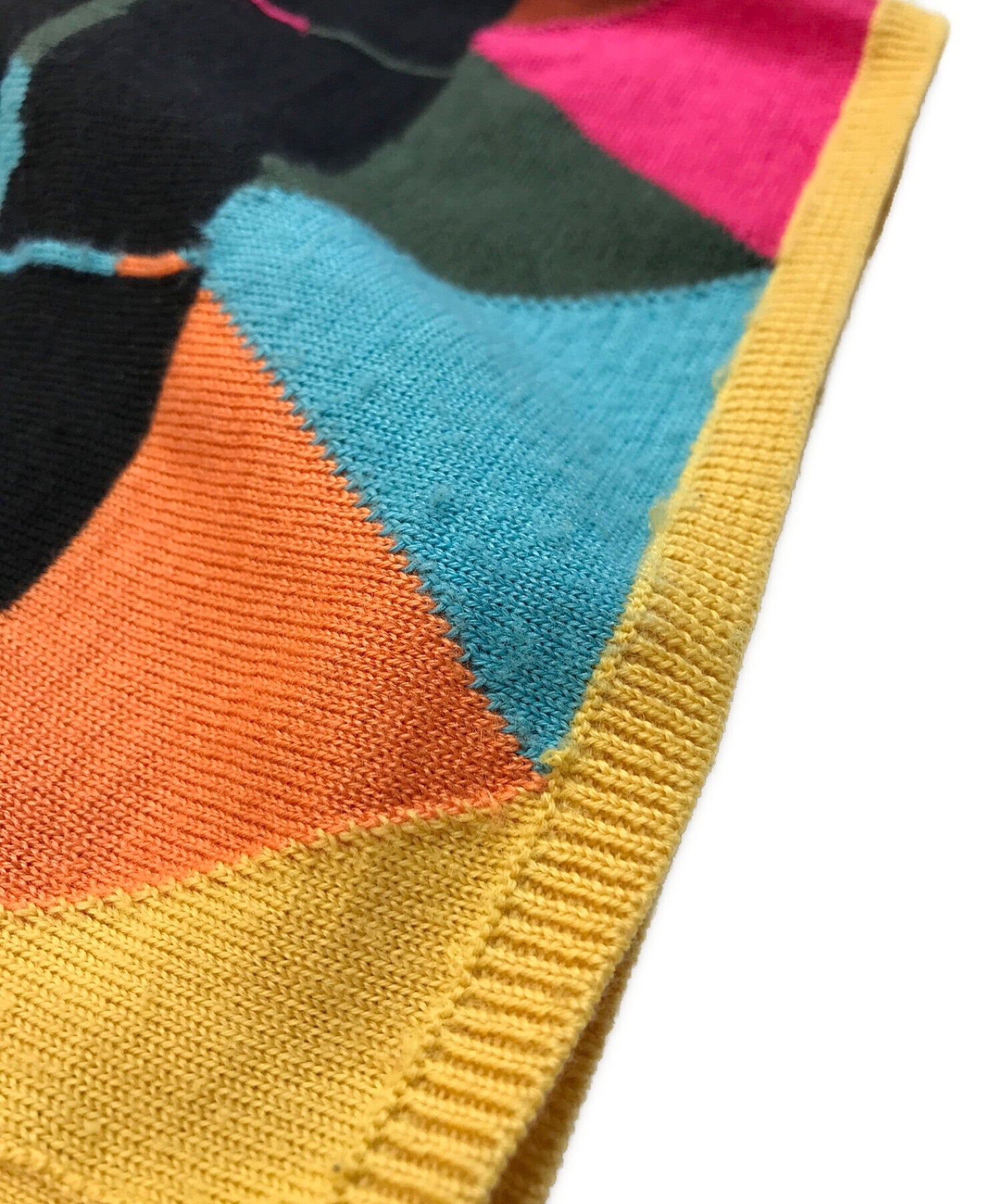 Pre-owned] COMME des GARCONS HOMME PLUS Argyle Knit Vest PK-N004