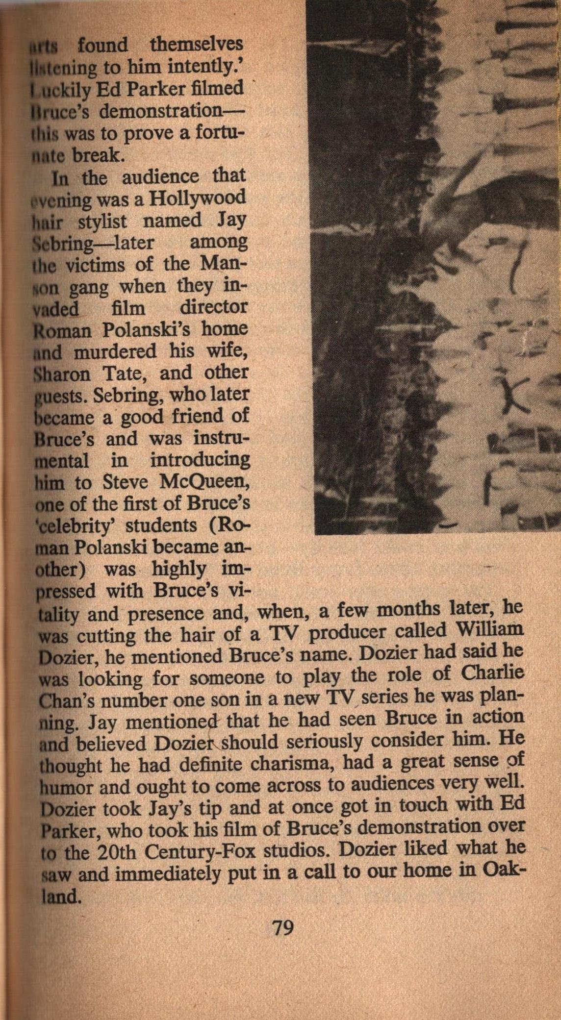 Bruce Lee The Man Only I Knew : Free Download, Borrow, and