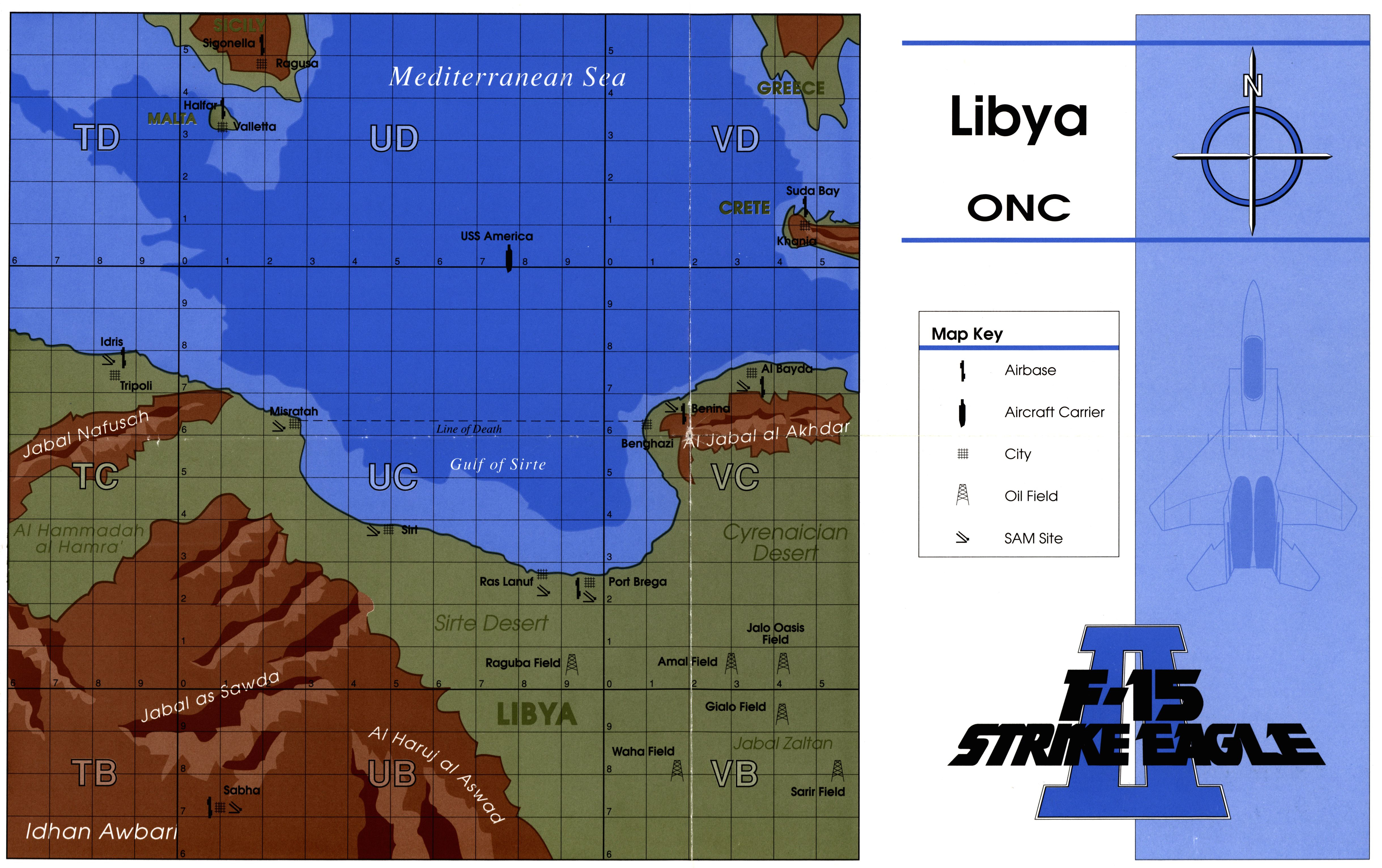 F 15 Strike Eagle II + Desert Storm PC : Free Download, Borrow