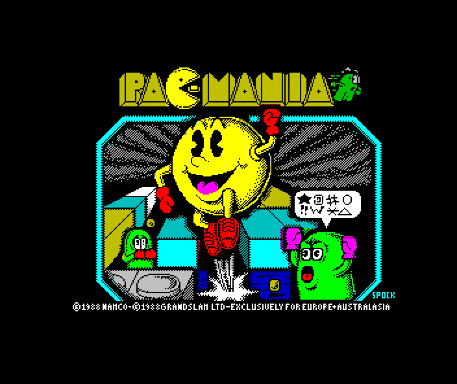 Pac-Mania (ZX Spectrum) : Grandslam : Free Download, Borrow, and