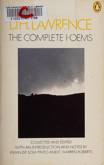 The complete poems of D. H. Lawrence : Lawrence, D. H. (David