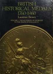 A catalogue of British historical medals 1760-1960 : Brown