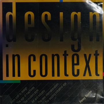 Design in context : Sparke, Penny : Free Download, Borrow, and