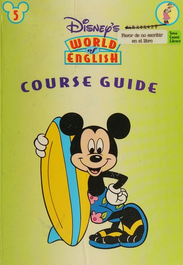 Disney's world of English 12 = El mundo de Inglés de Disney 12