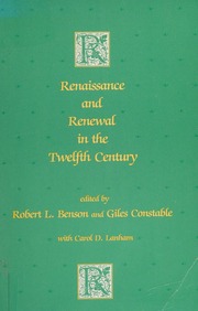 Renaissance and renewal in the twelfth century : Free Download