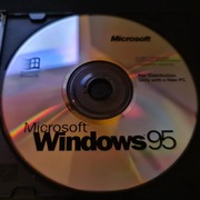 Windows 95 CD-ROM (OEM Version A, 000-27722) : Microsoft : Free