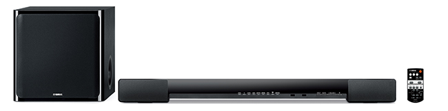 テレビ番組や映画をクリアで迫力ある音質で楽しめる、スタイリッシュな