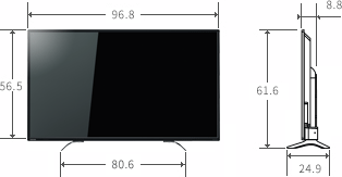 仕様表/43V型C310X｜テレビ｜REGZA：東芝