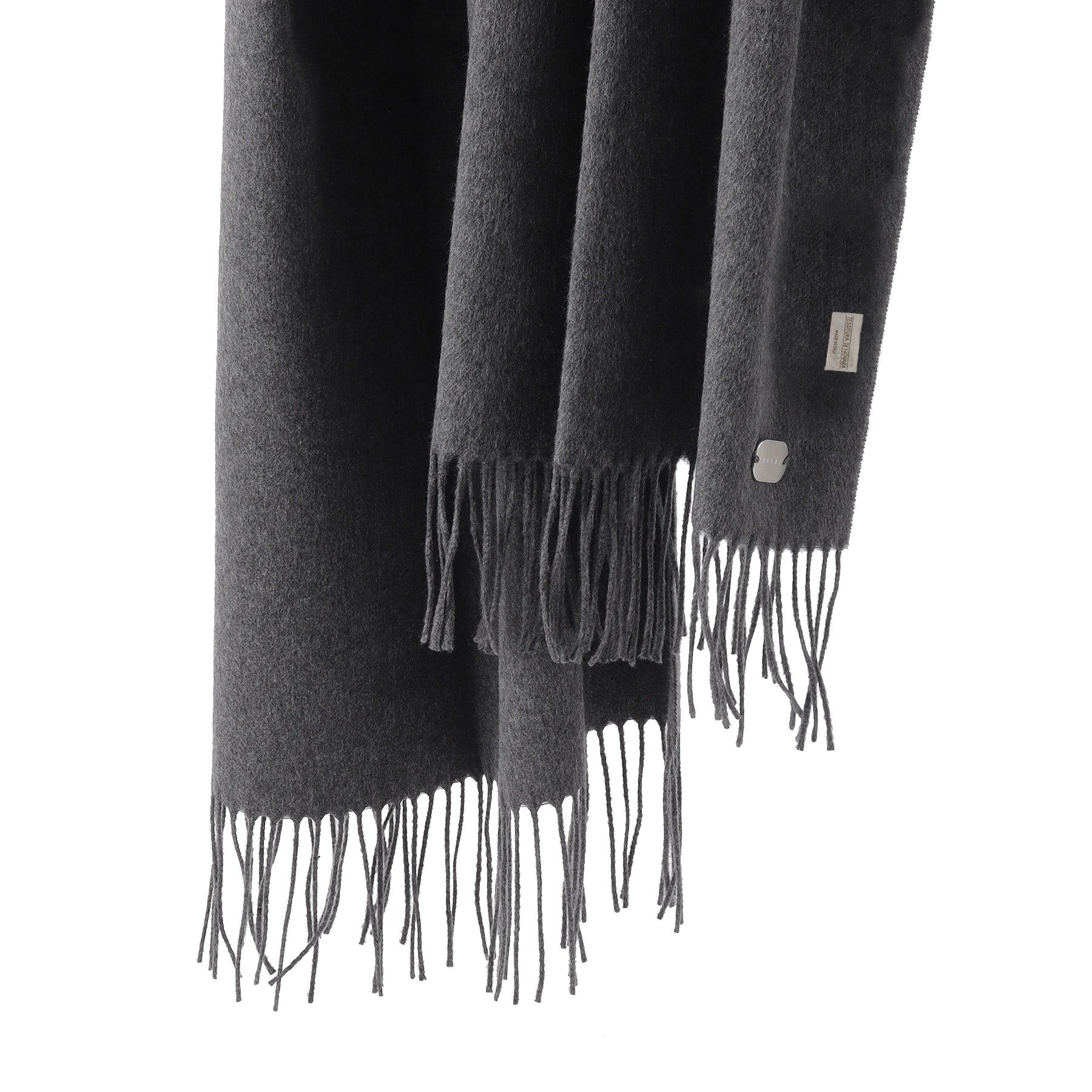 AVLDE シルク100％マフラー col.グレー - ARCODIO