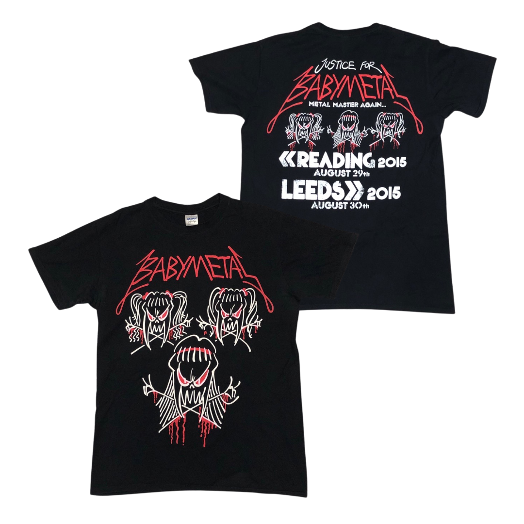 BABYMETAL Short Sleeve T-Shirt: Reading & Leeds Festivals 2015