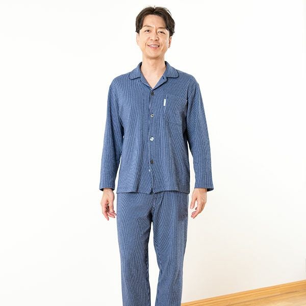エイトロック起毛ストライプパジャマ | arakawa ONLINE SHOP