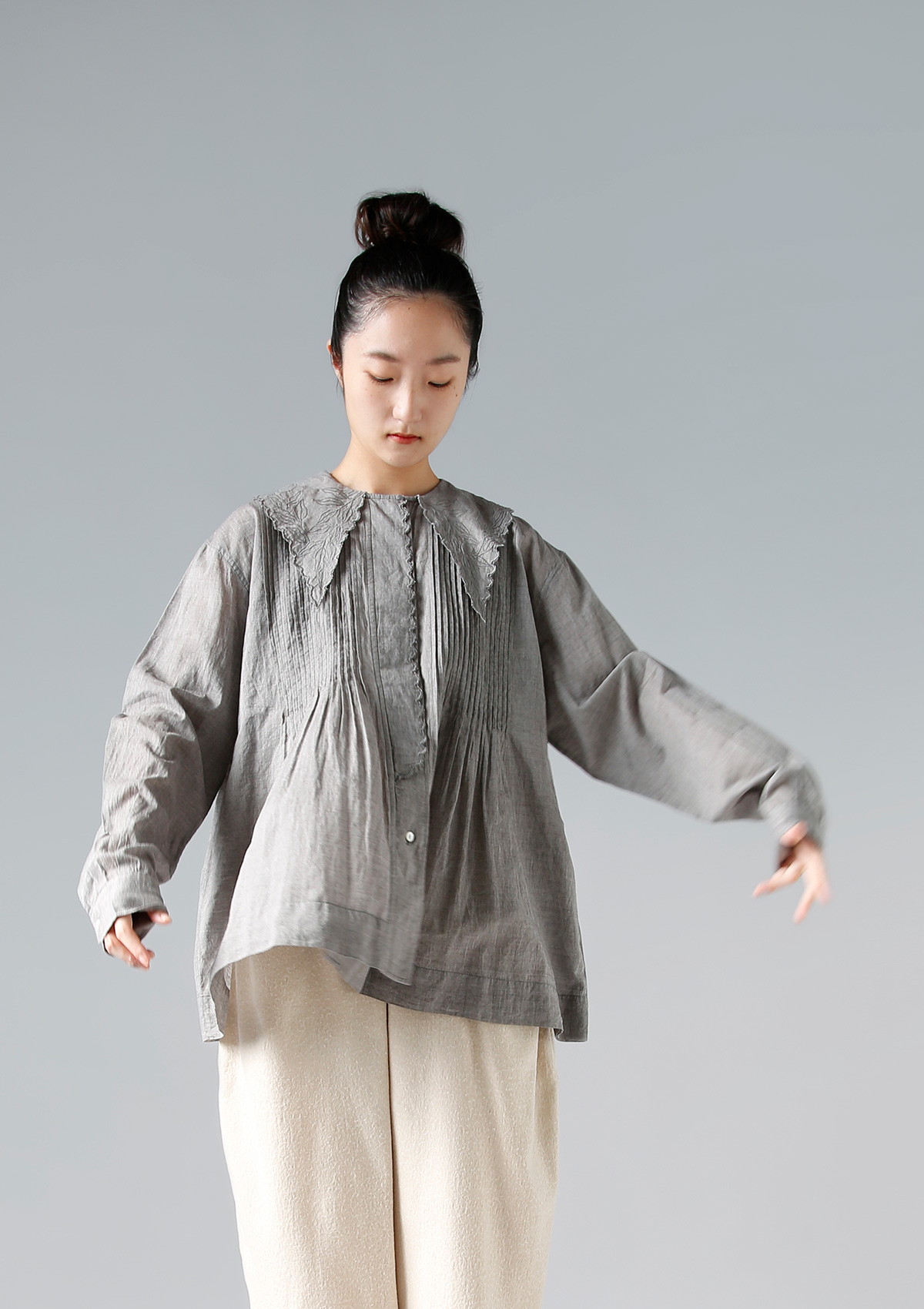 TOWAVASE トワヴァーズ カディコットン フィーユ ブラウス “Fille” 26