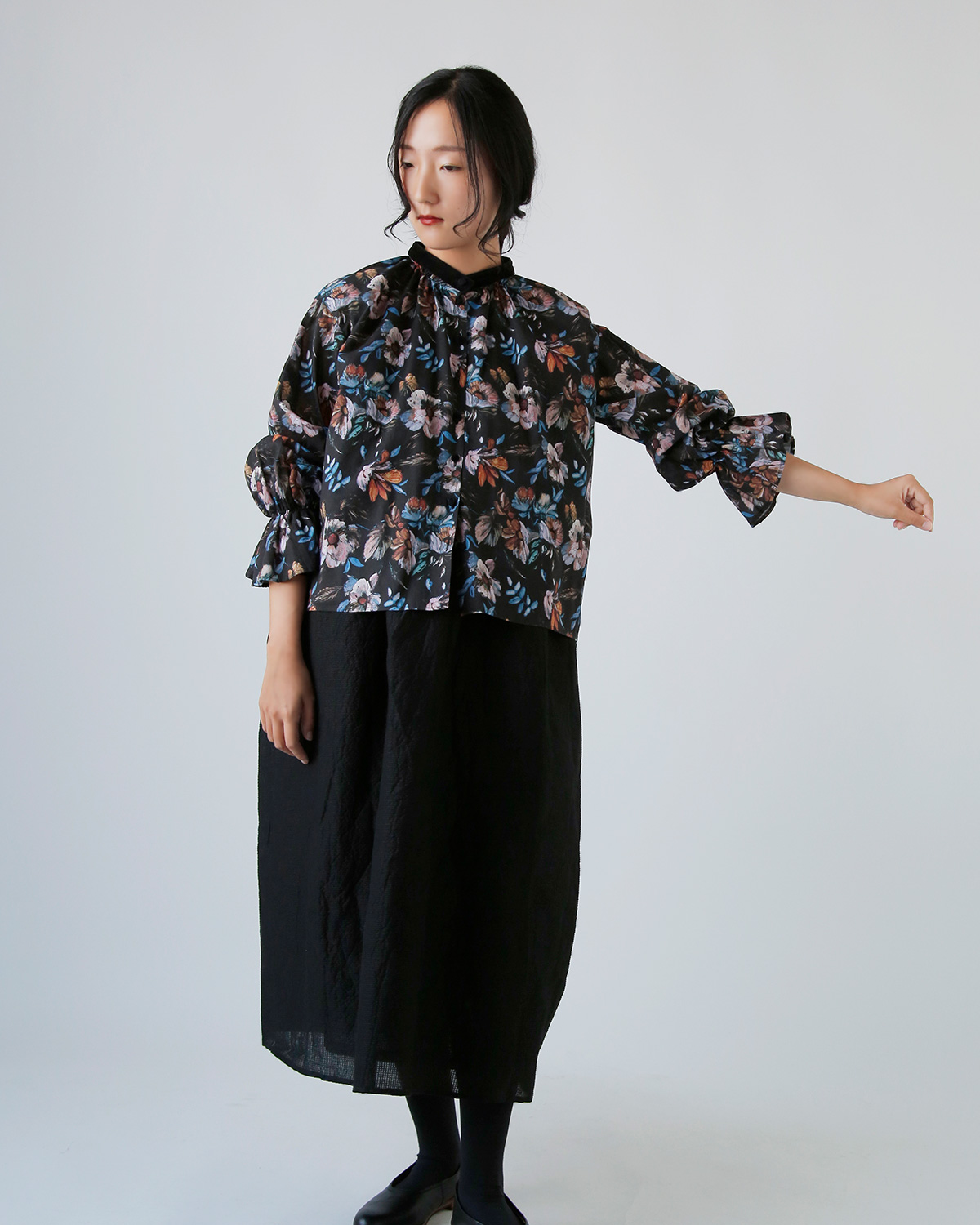 susuri ススリ コットン メロフォン ブラウス 25-450 | iroma..aranciato