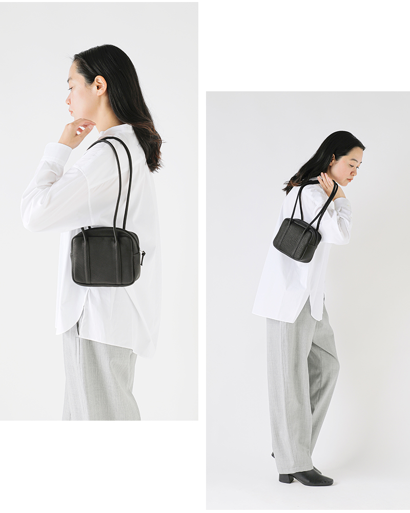 Aeta アエタ ディアレザー スクエア ボストン ロング ハンドル ミニ