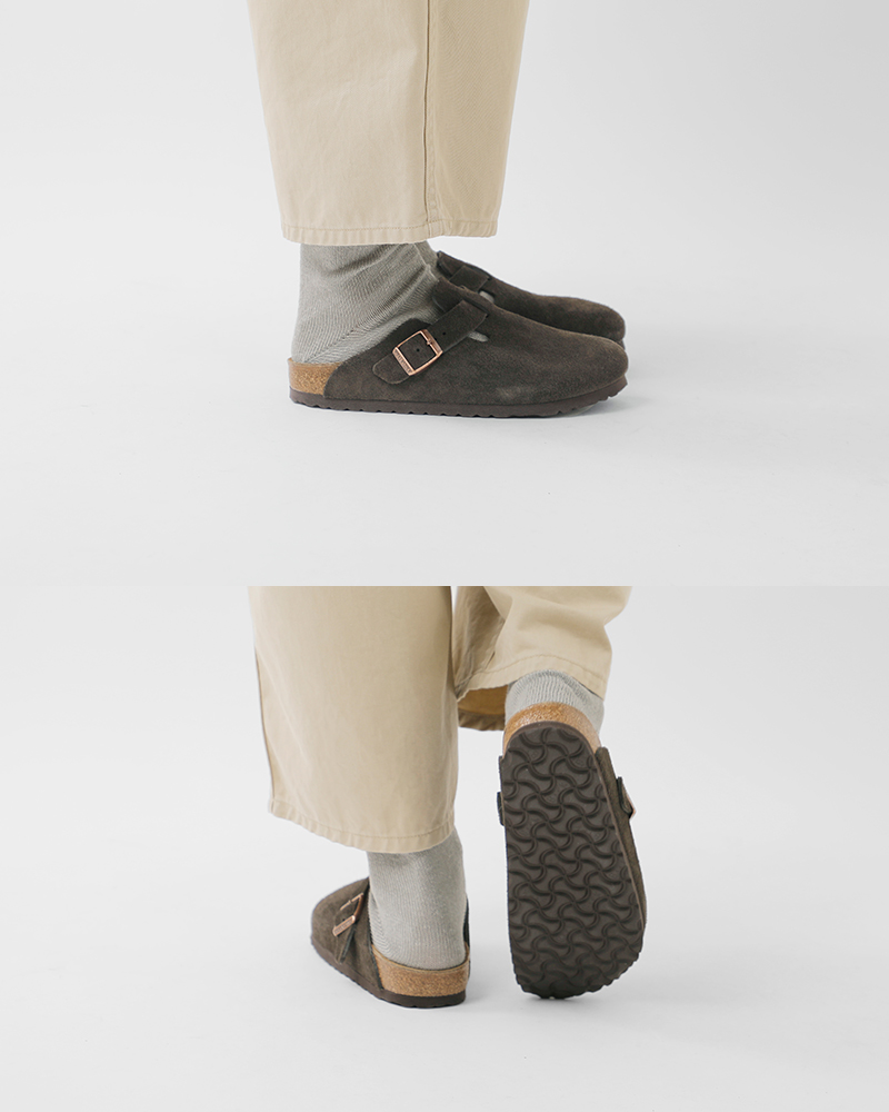BIRKENSTOCK ビルケンシュトック ボストン スエードレザー ナロー