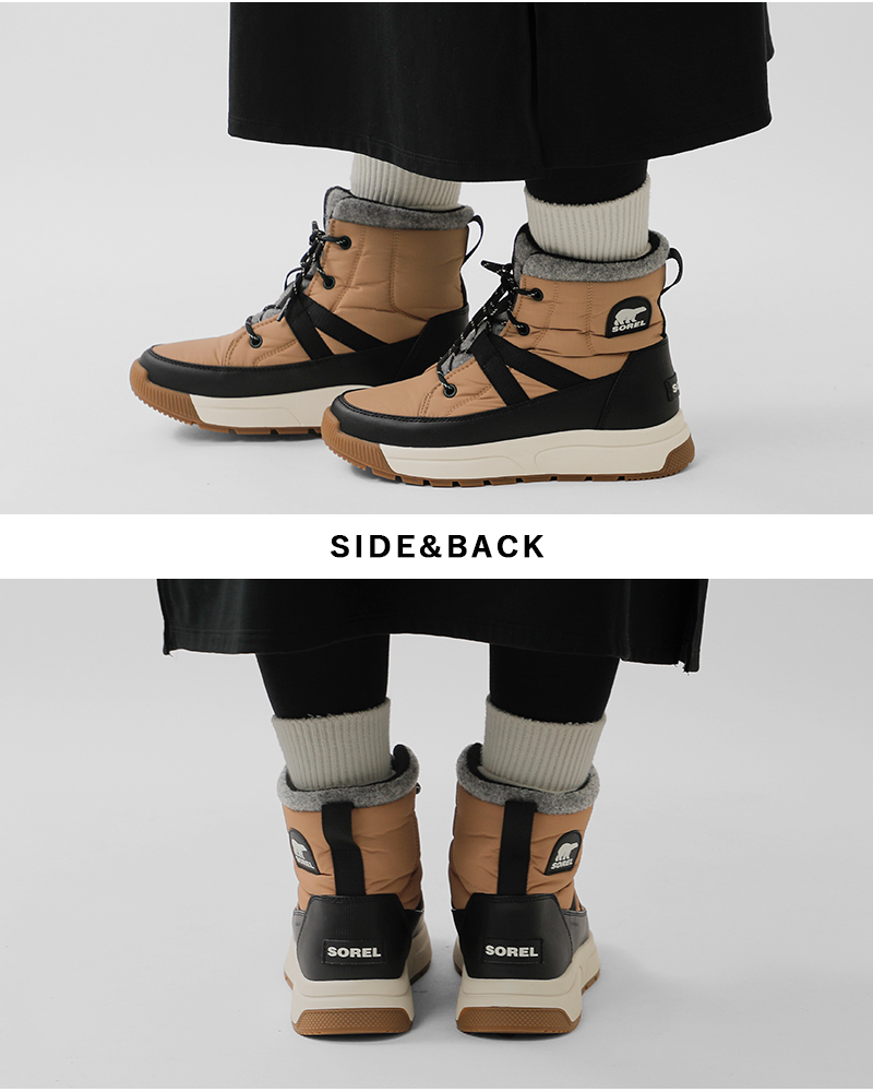 SOREL ソレル ウィットニー3 ミッド ウォータープルーフ ショート