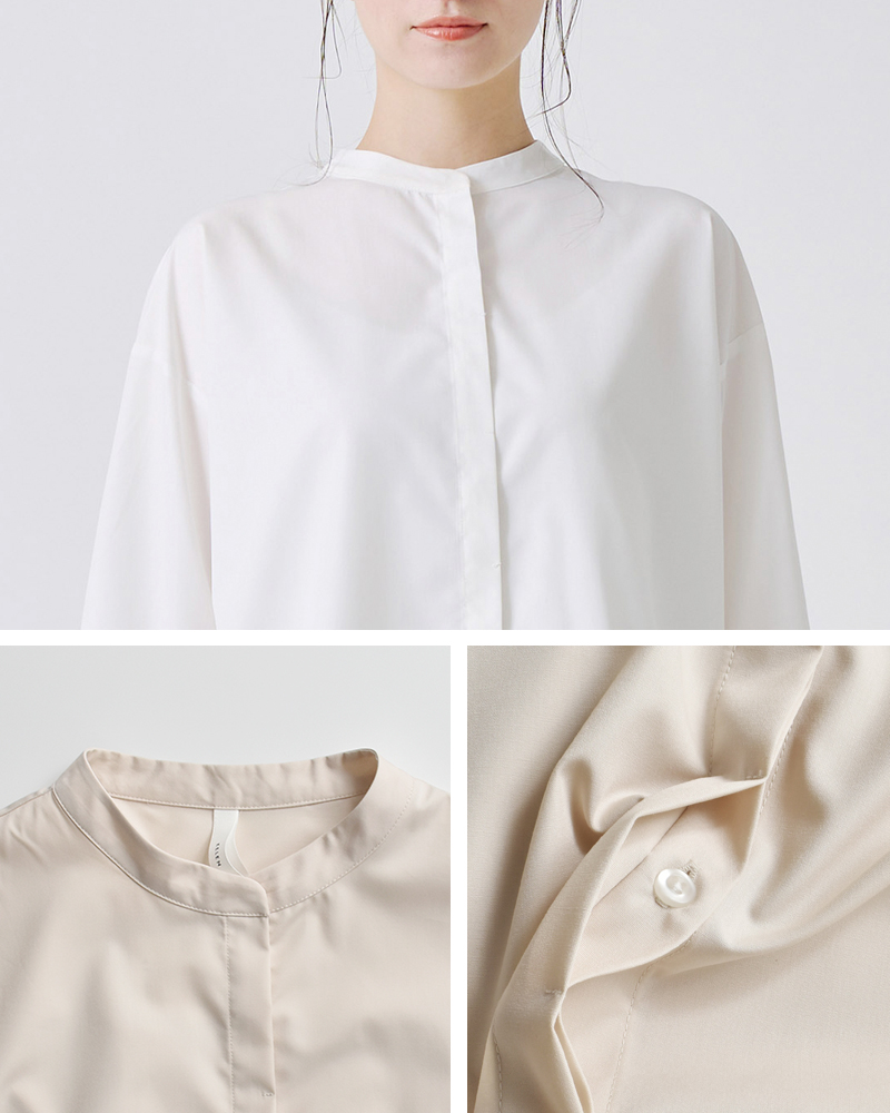 クーポン対象】kelen ケレン バック プリーツ ブラウス “MARL