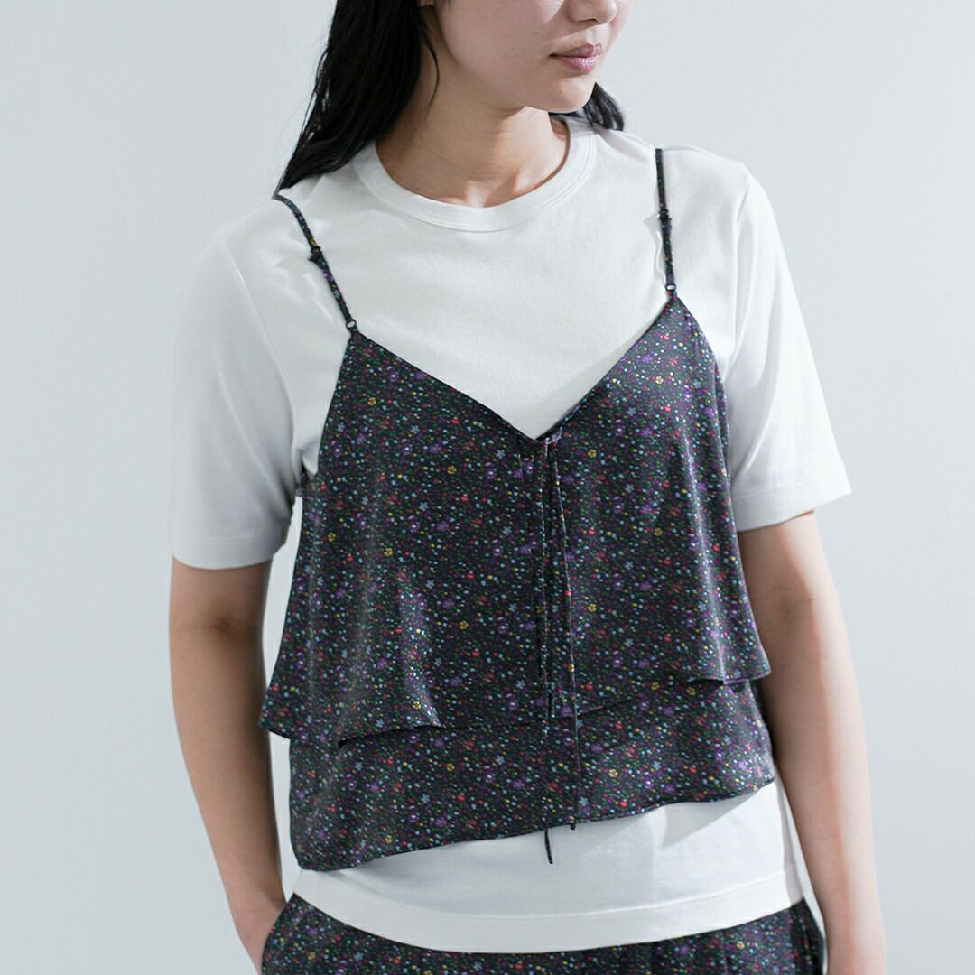 TICCA ティッカ 2way フラワー プリント ビスチェ tbfs-421 レディース