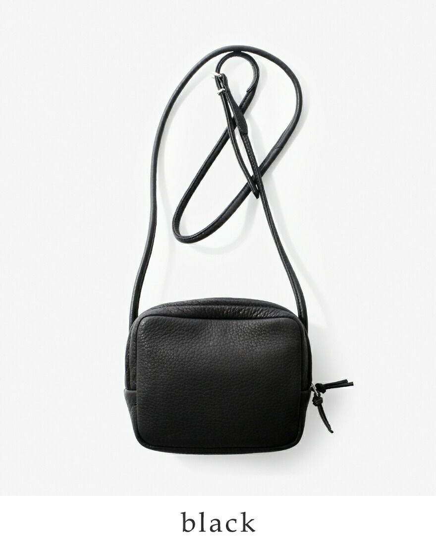 Aeta アエタ ディアレザー スクエア ショルダー バッグ “SQUARE