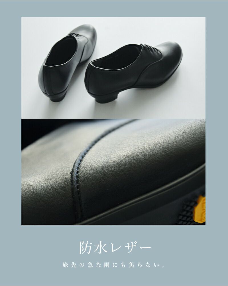 TRAVEL SHOES by chausser トラベルシューズバイショセ レザー レース