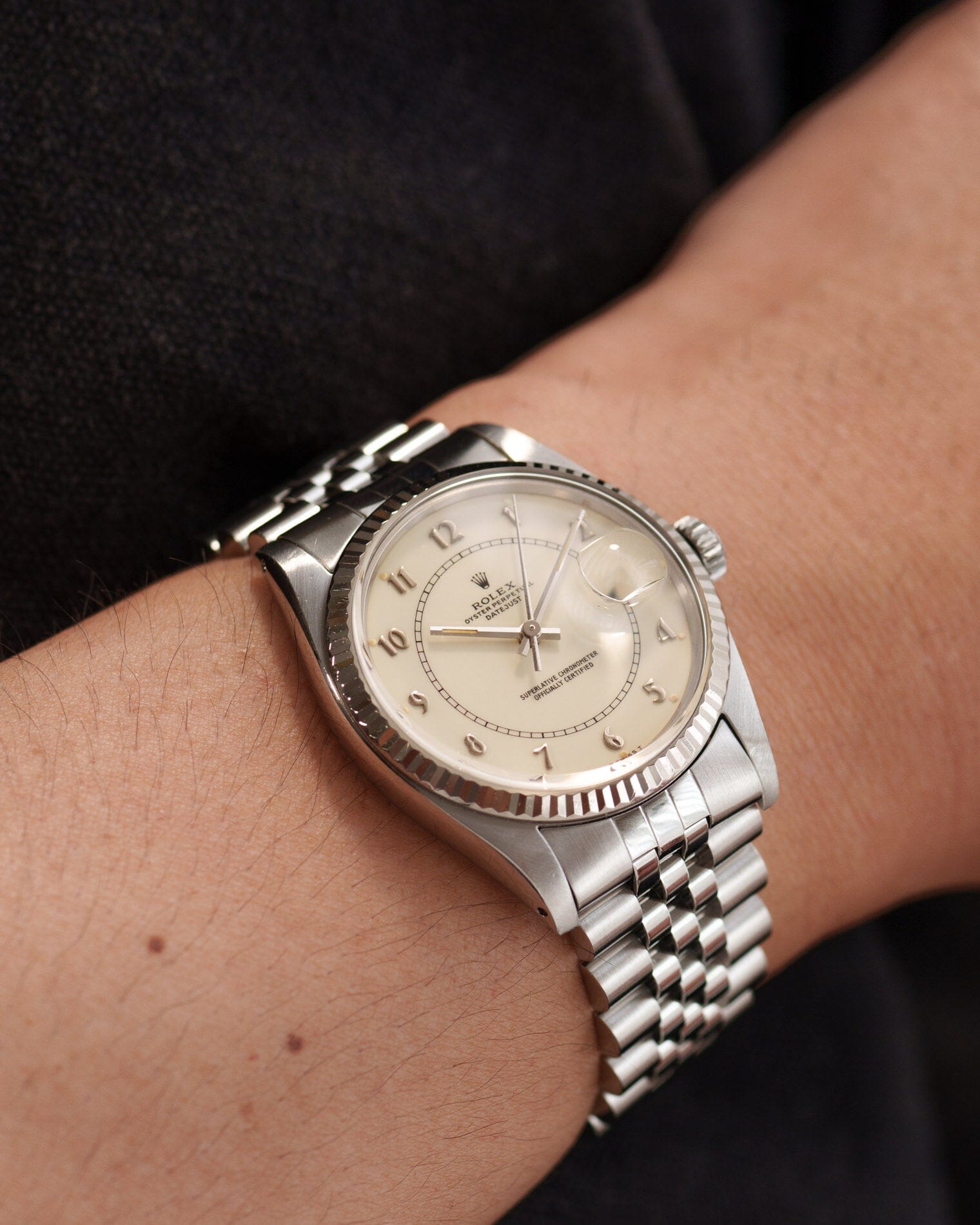 ロレックス デイトジャスト 16014 クリームボイラーゲージ 1982年製