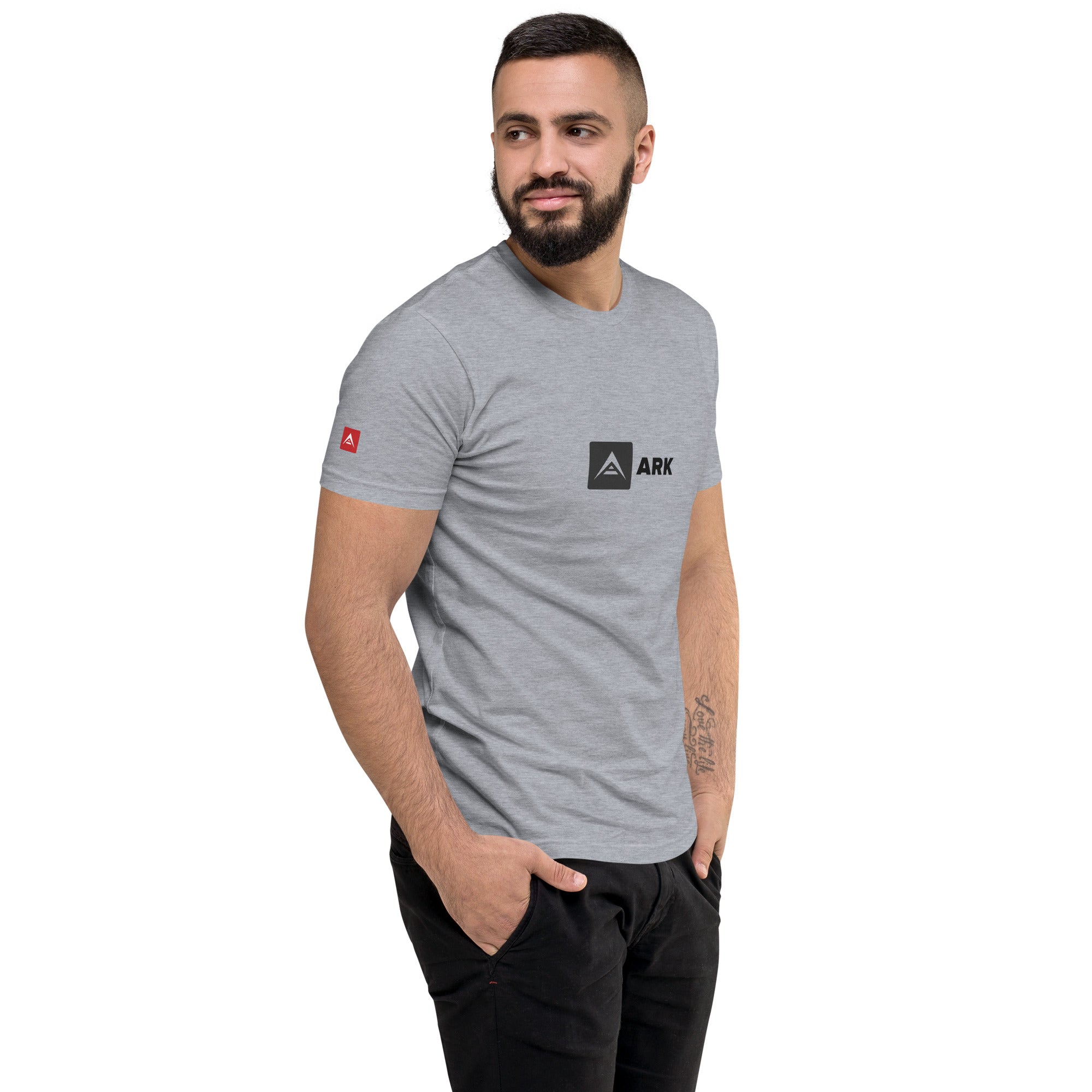 ARK Grey Logo Short Sleeve T-shirt – ARK Gear