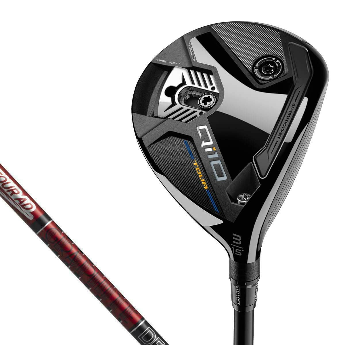 テーラーメイド Qi10 TOUR メンズ フェアウェイウッド Tour AD VF-6