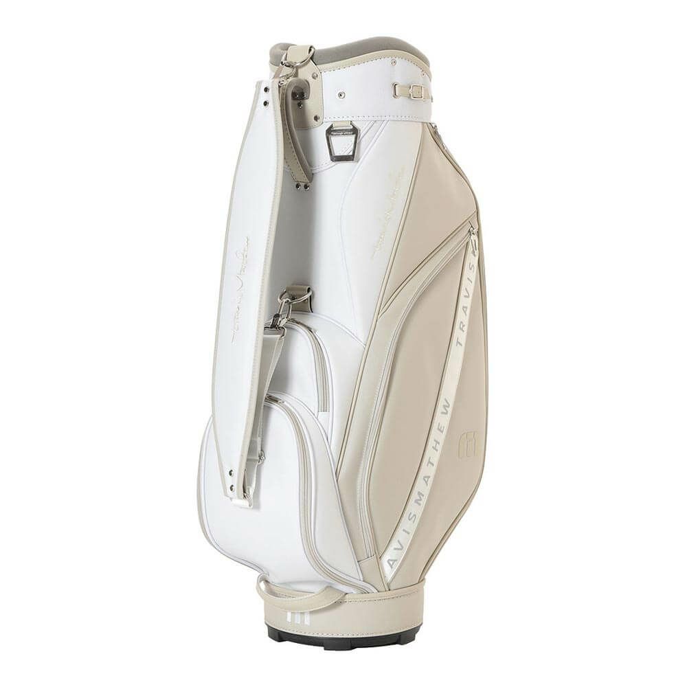 Srixon ホワイト キャディバッグ ゴルフキャディバッグ スリクソンZX