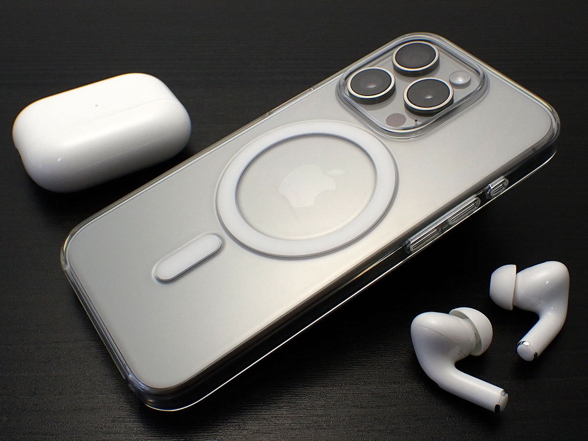 レビュー】Apple純正「MagSafe対応iPhone 15 Proクリアケース」 | アイアリ