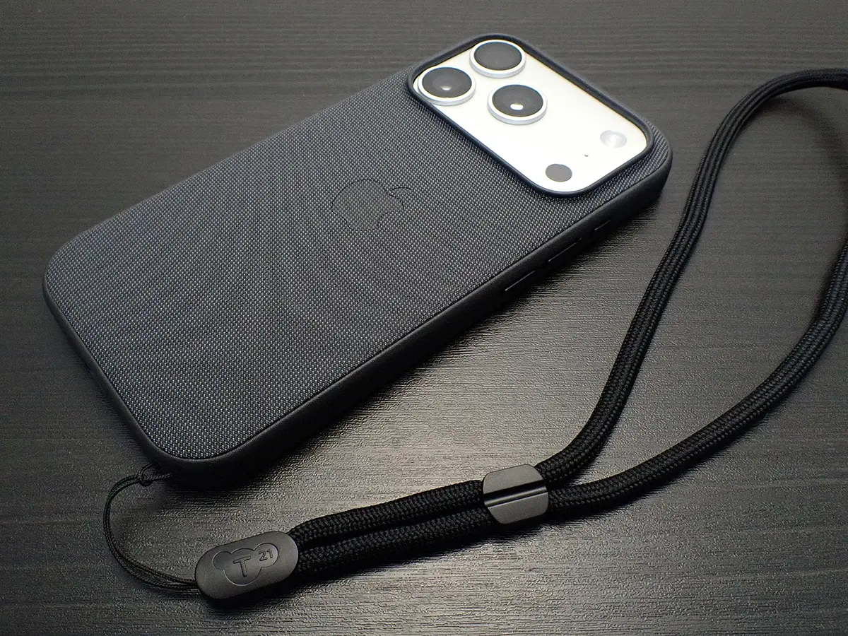 レビュー】Apple純正 MagSafe対応iPhone 17 Proテックウーブンケース