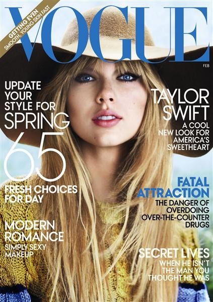 Taylor Swift for Vogue US February 2012 | Art8amby's Blog