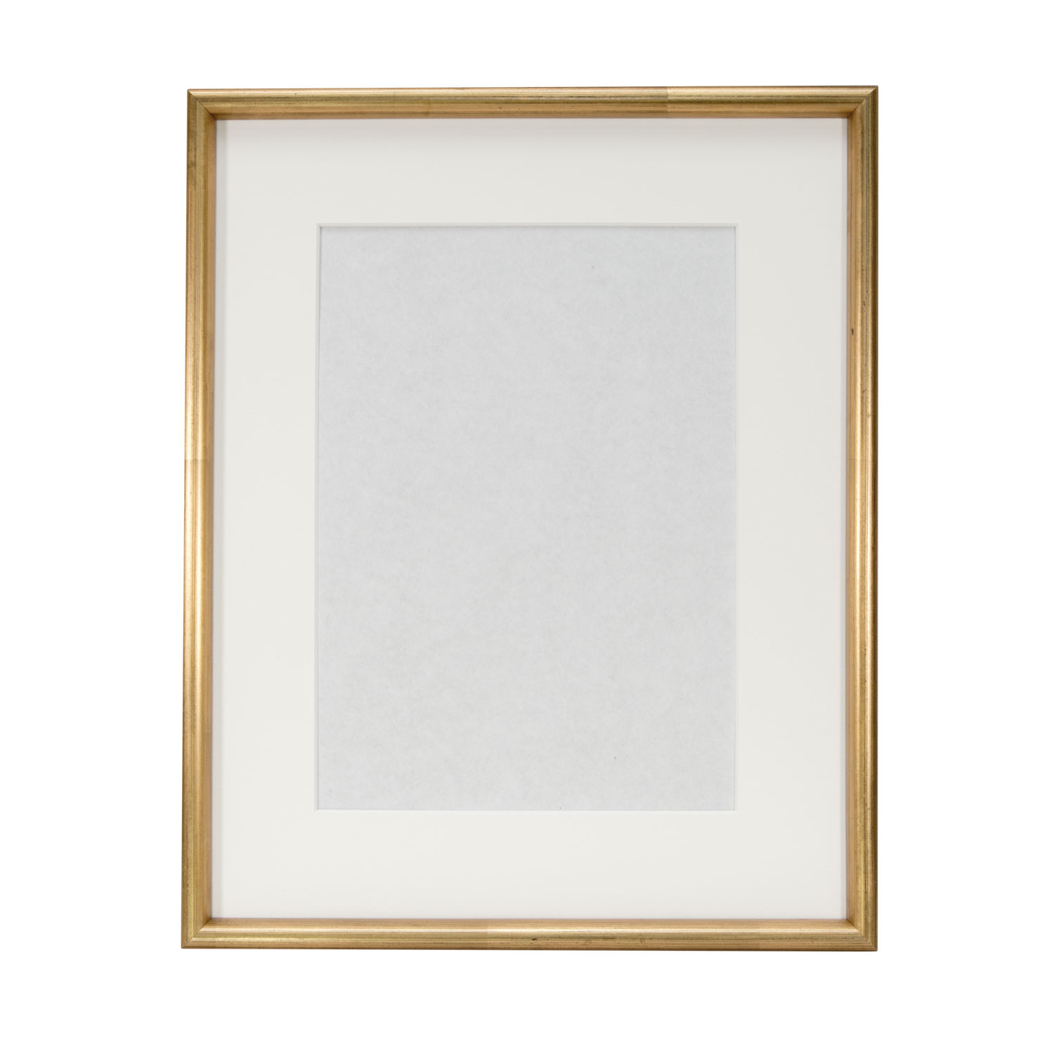 水彩額 狭額縁 丸型金箔 フレーム幅18mm ゴールド 351 | 額縁の通販