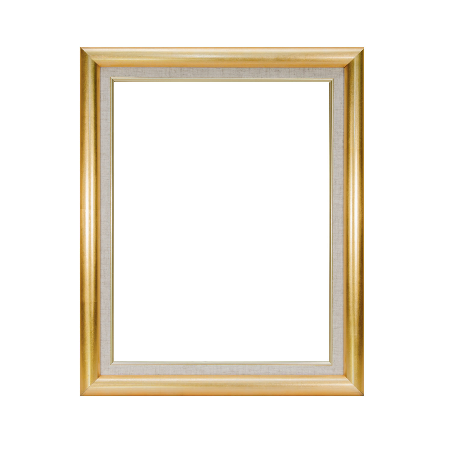 麻ライナー付き！ オーダー仮縁 ゴールド 幅50mm W56 | 額縁の通販