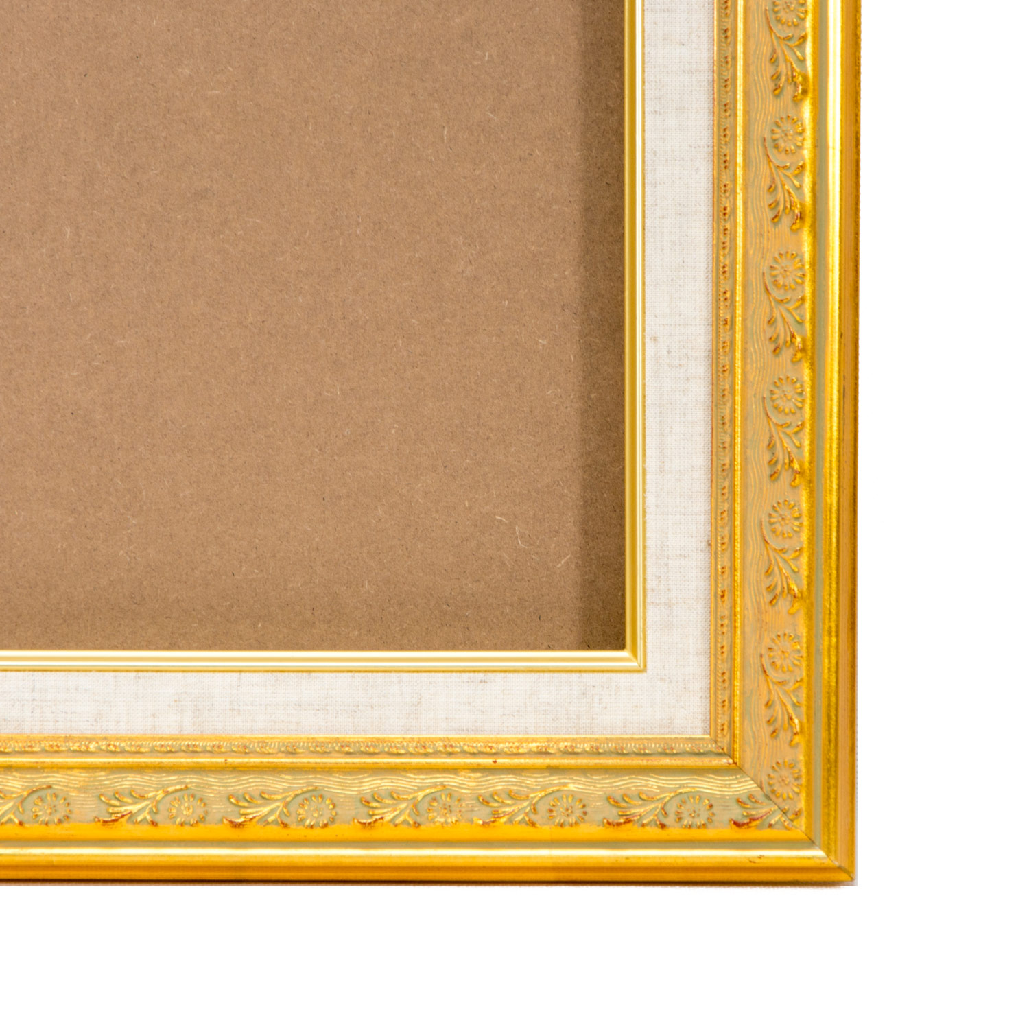 油彩オーダーフレーム アンティーク調 油彩額 ゴールド（金箔仕上げ