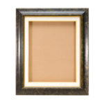 油彩額 黒＋シブ金 153 | 額縁の通販 アートフレーム