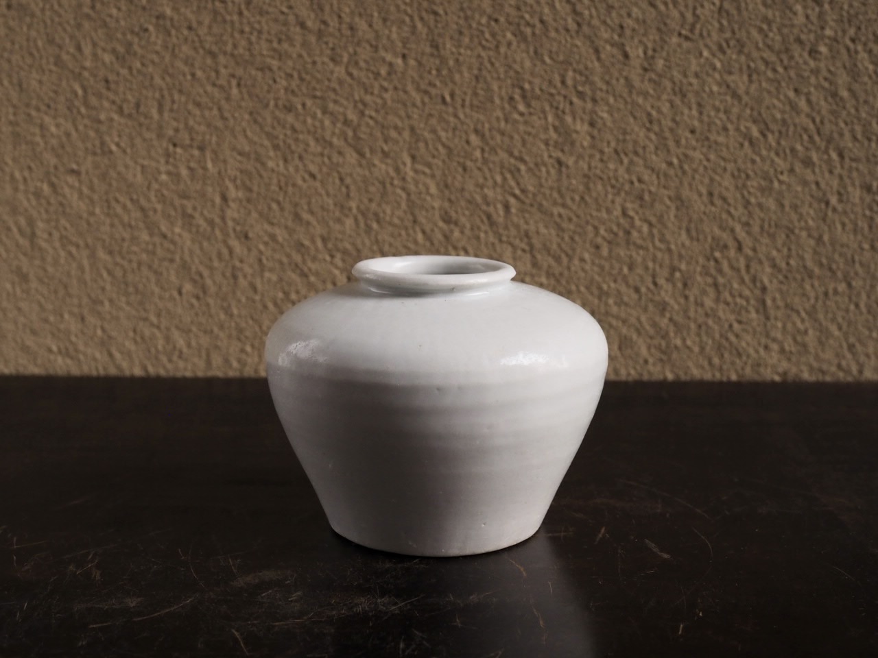李朝初期白磁小壺 | 古美術いもと